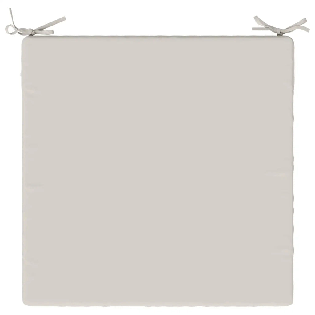 Cuscini per Sedia in 4 Pezzi SOEST 4 pz 100% Poliestere Bianco 944824