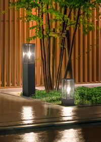 Lampada tavolo da Esterno  E27 in Pressofusione di alluminio Antracite