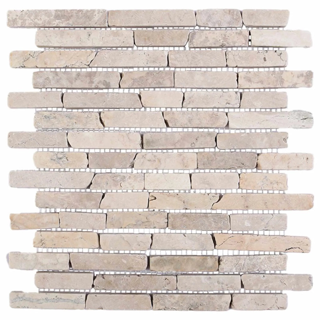 Piastrelle Mosaico Crema 30 x 30 cm Marmo 42033523