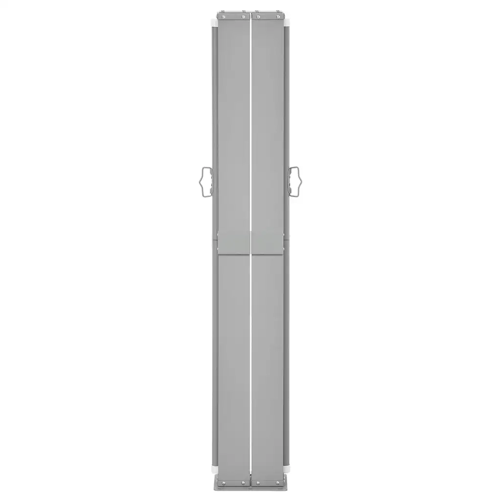 Tenda Laterale Retrattile per Patio 140x1200 cm Nera cod mxl 16094