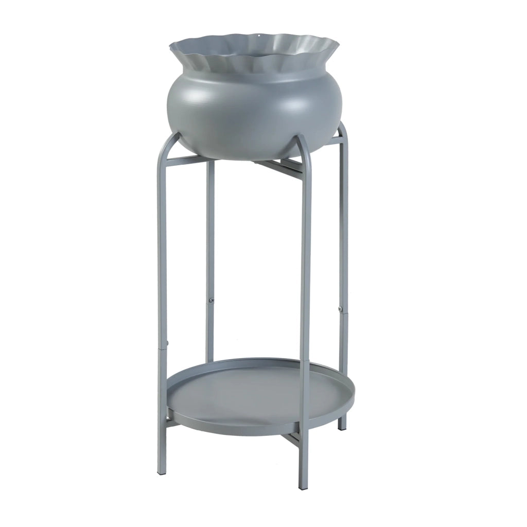 Portavasi da interno 60 x 27 x 27 cm grigio 03_0010332