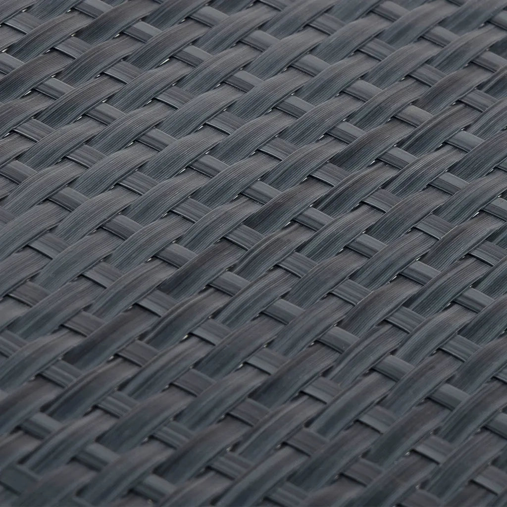Schermo da balcone | Paravento da Balcone Antracite 500x90 cm in Polyrattan