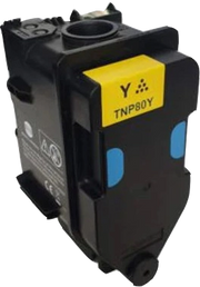 ORIGINAL Konica Minolta toner giallo AAJW252 TNP-80Y ~9000 Seiten