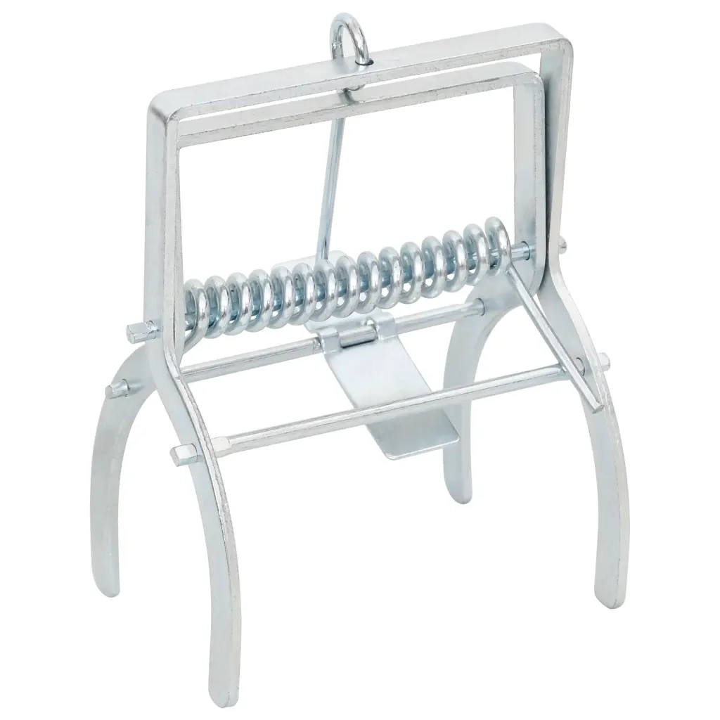 Trappole per Talpe 10 pz Argento Acciaio Zincato CFW1287229