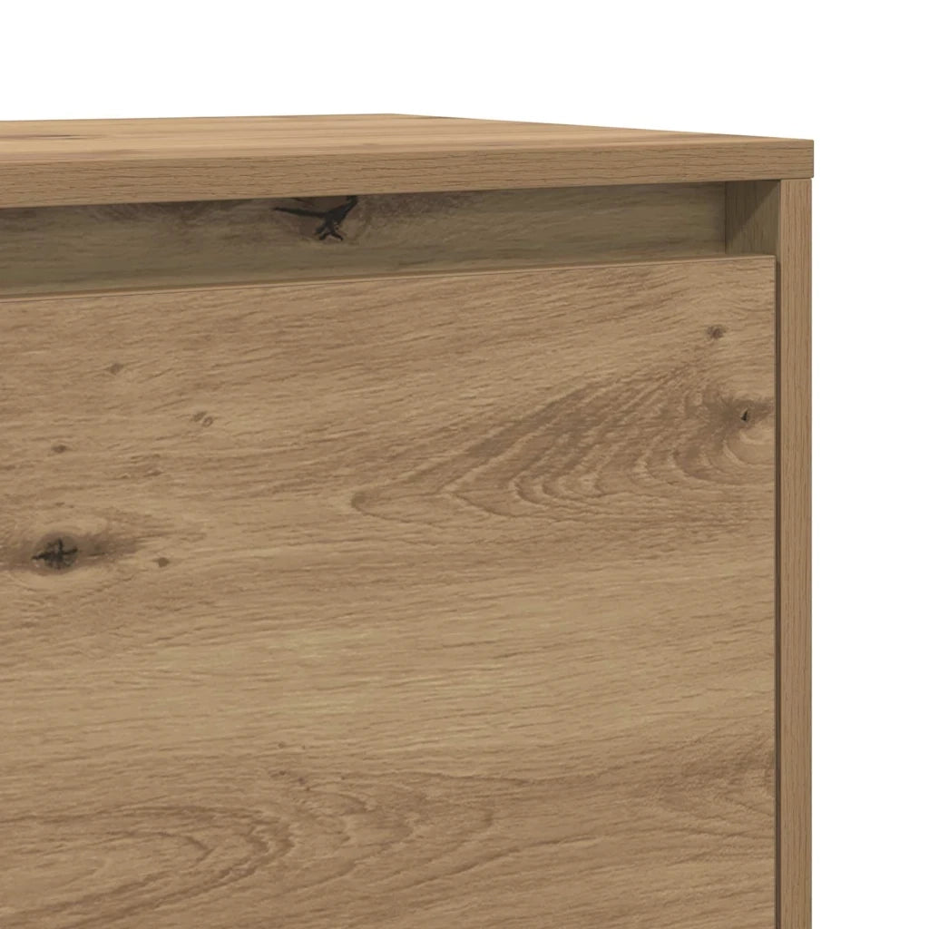 vidaXL Supporto TV rovere artigianale 90 x 35 x 40 cm
