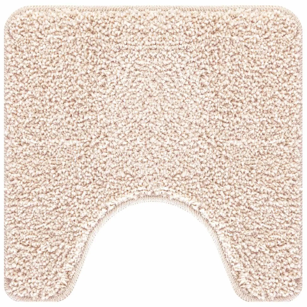 Set di tappetini antiscivolo per il bagno 3 pcs Crema PP 4019866