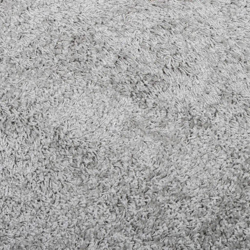 Tappeto Shaggy PAMPLONA a Pelo Lungo Moderno Grigio 80x250 cm