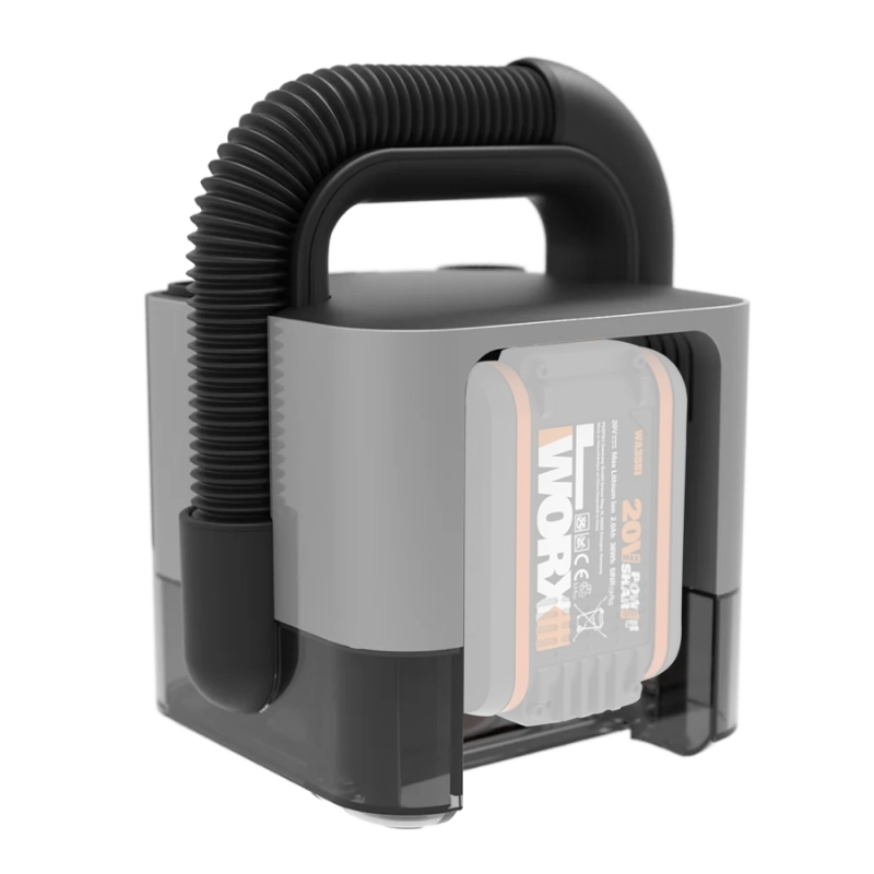 Aspirapolvere a Batteria 20V WX030.9 Compatto con Filtro HEPA Lavabile per Auto e Casa - Worx