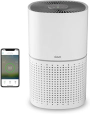 Bright Purificatore d'aria con prefiltro tripla protezione, H13 e filtro a carbone attivo, HEPA, per ambienti fino a 27 m², ideale per polvere, fumo e odori di animali (bianco)