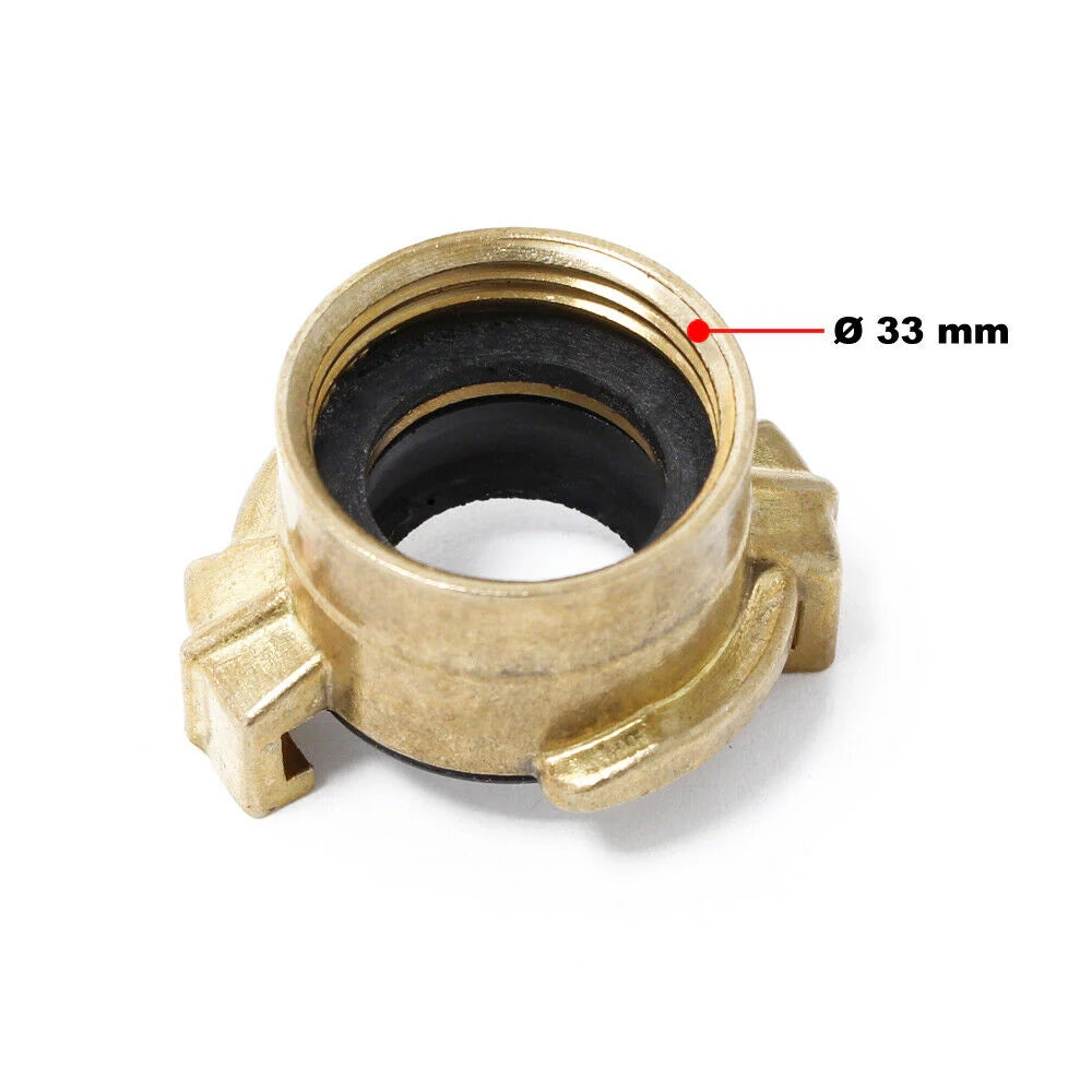 Raccordo rapido in ottone per tubo acqua DN25 (1") filettatura femmina 16_0002108