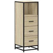 Armadietto Bagno | Armadio da bagno Rovere Sonoma 35x37,5x100 cm Legno Multistrato