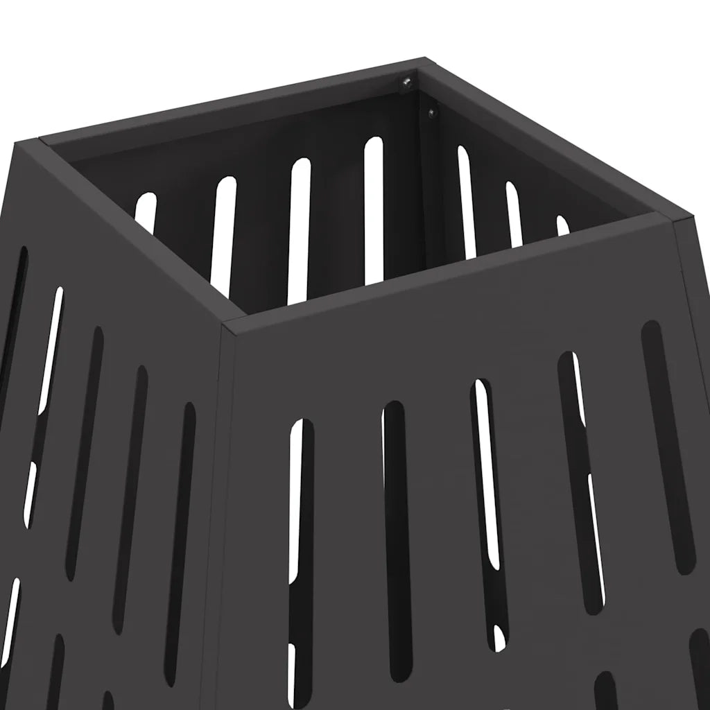 Focolare Nero 50 x 50 x 70 cm Acciaio CFW7882939