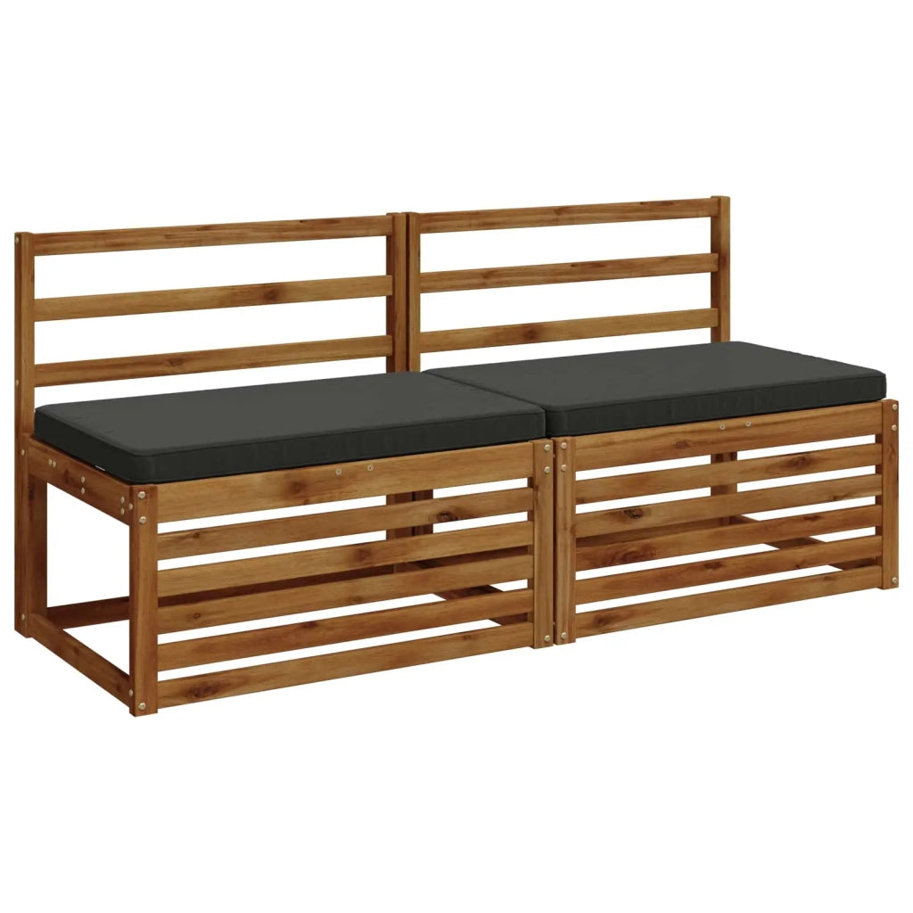 Cuscini per Panchina a 2 Pezzi VUGHT 2 pz 100% Poliestere 951715
