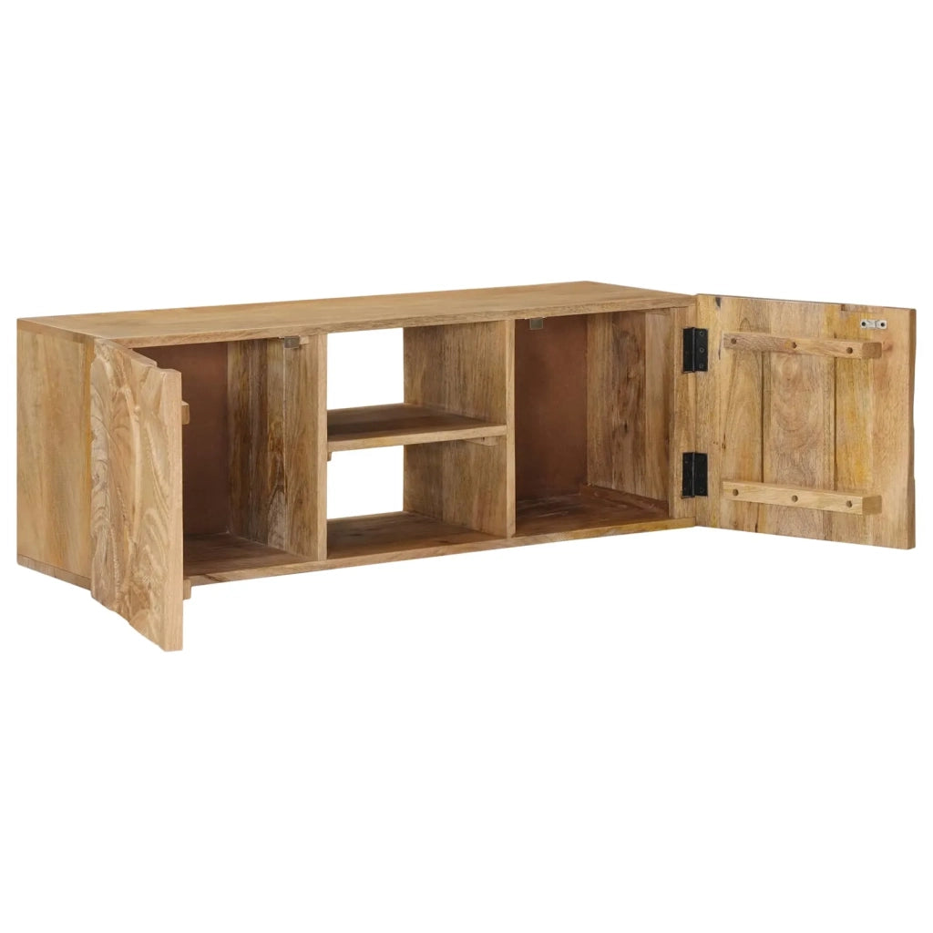 Mobile TV da Parete con lo scaffale con porta 100 x 30 x 35 cm 42020124
