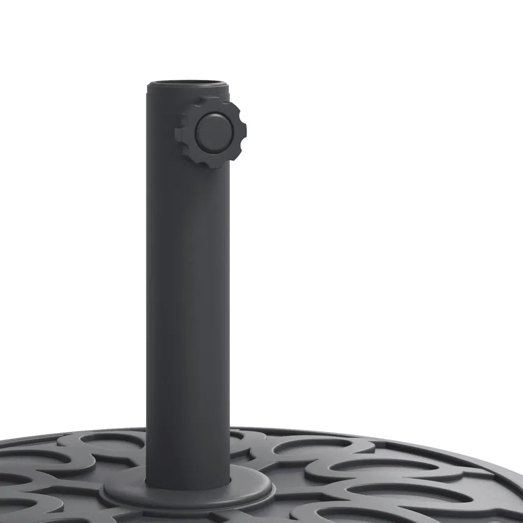 Base per Ombrellone con Ruote per Pali Ã˜38/48 mm 27 kg Rotonda