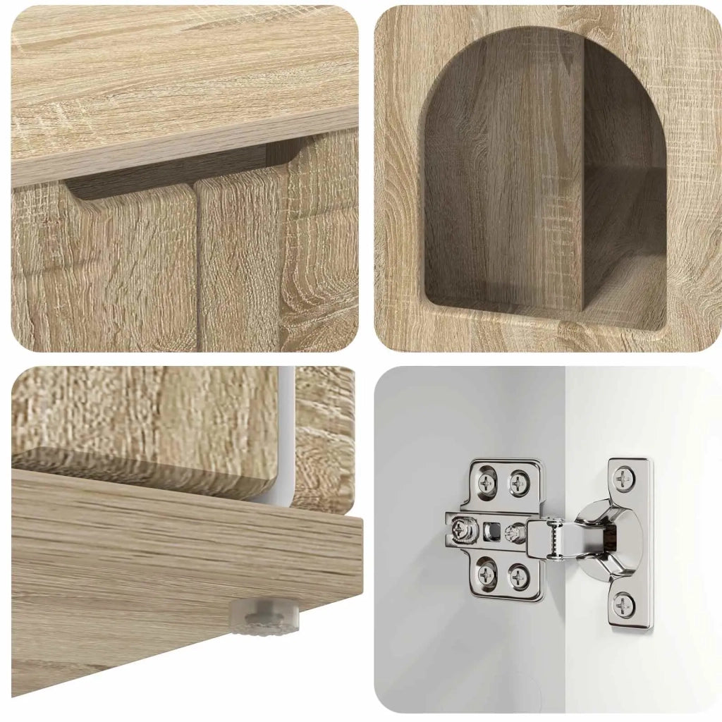 Casa per Gatti Sonoma 85 x 55 x 50,5 cm Legno multistrato CFW3175272
