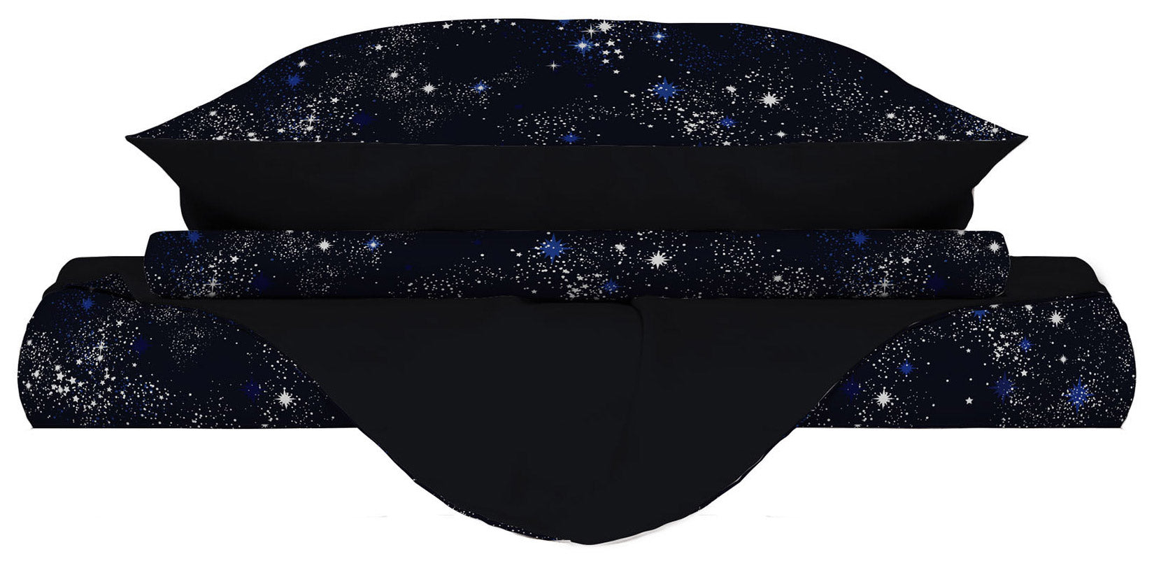 Copripiumino Matrimoniale con Federe Stampato in Microfibra Orione