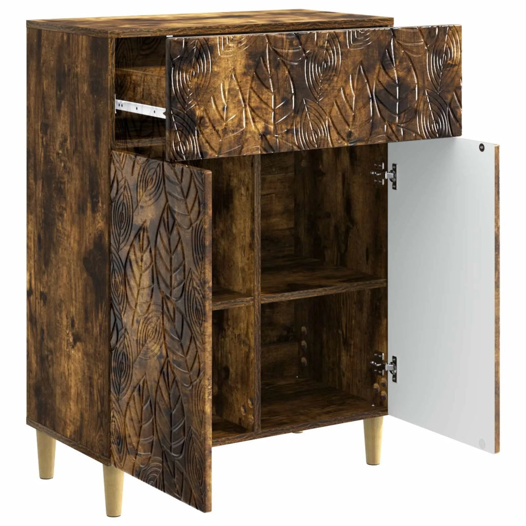 Credenza Rovere Fumo 66 x 34,5 x 90 cm Legno ingegnerizzato 895100