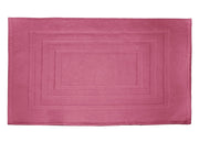 Tappeto Casa Bagno Morbido 50x65cm Tinta Unita 100% Cotone Modello Sophie - Tappeto - Fucsia