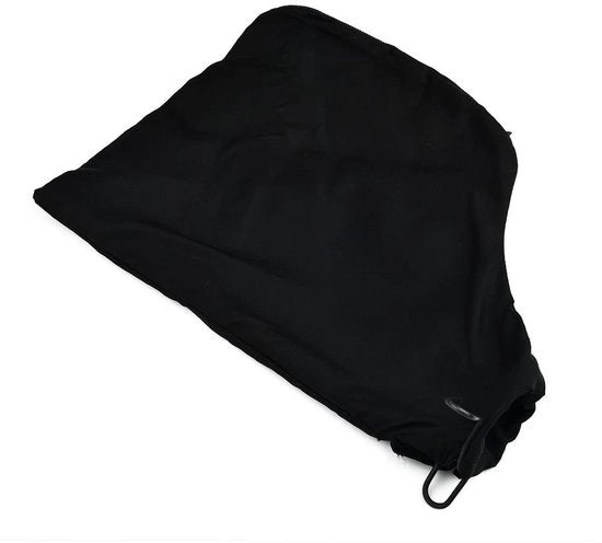 Sacchetto di stoffa 225 x 150 mm - Macchina per raschiare la superficie - Seghe a nastro - Pezzo di ricambio - Tela - Nero - Sacchetto di raccolta di polvere