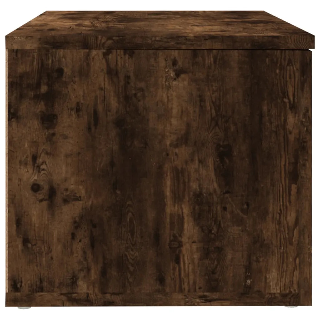 Mobile Porta TV Rovere Fumo 80x34x30 cm in Legno Multistrato 815498