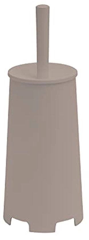 Spazzola per il water con setole in fibra termoplastica, colore luce miele, 35 x 13 x 13 cm, peso 0,396 kg, spazzola per il water con setole in fibra termoplastica, 2 anni di garanzia, progetto R & E