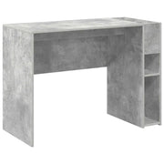 Scrivania | Tavolo da Ufficio Grigio cemento 109 x 50 x 78 cm Legno multistrato