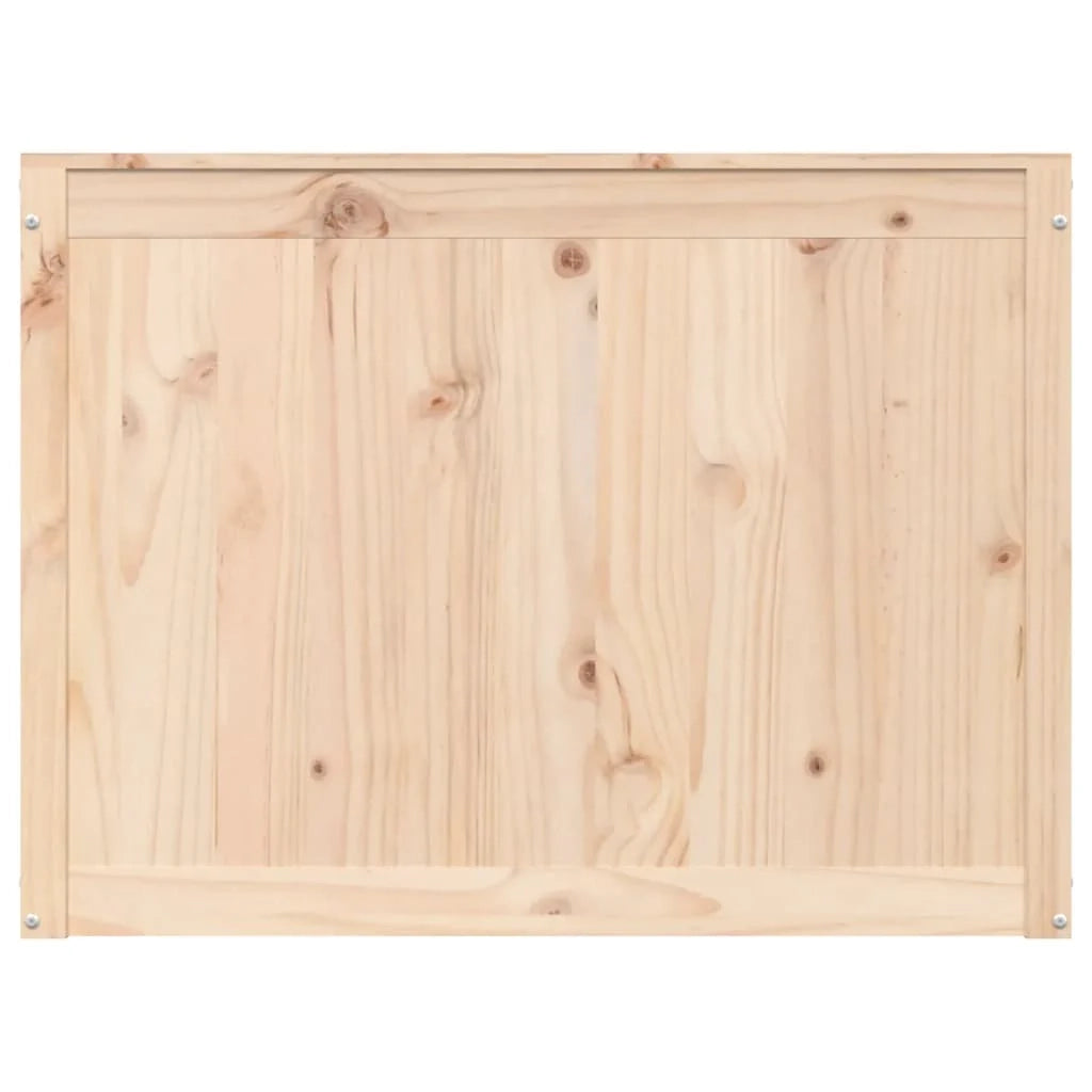 Contenitore per la biancheria 88,5 x 44 x 66 cm in legno massello di pino 02_0006139