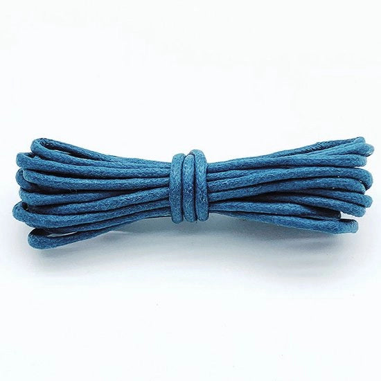 2 paia di cordoncini in cotone di 140 cm - Cordoncini in cotone di 2,5 mm - Cordoncini robusti - Cordoncini impermeabili - Cordoncini per stivali - Cordoncini in cotone per scarpe e stivali - Lunghezza 140 cm - Diametro 2,5 mm