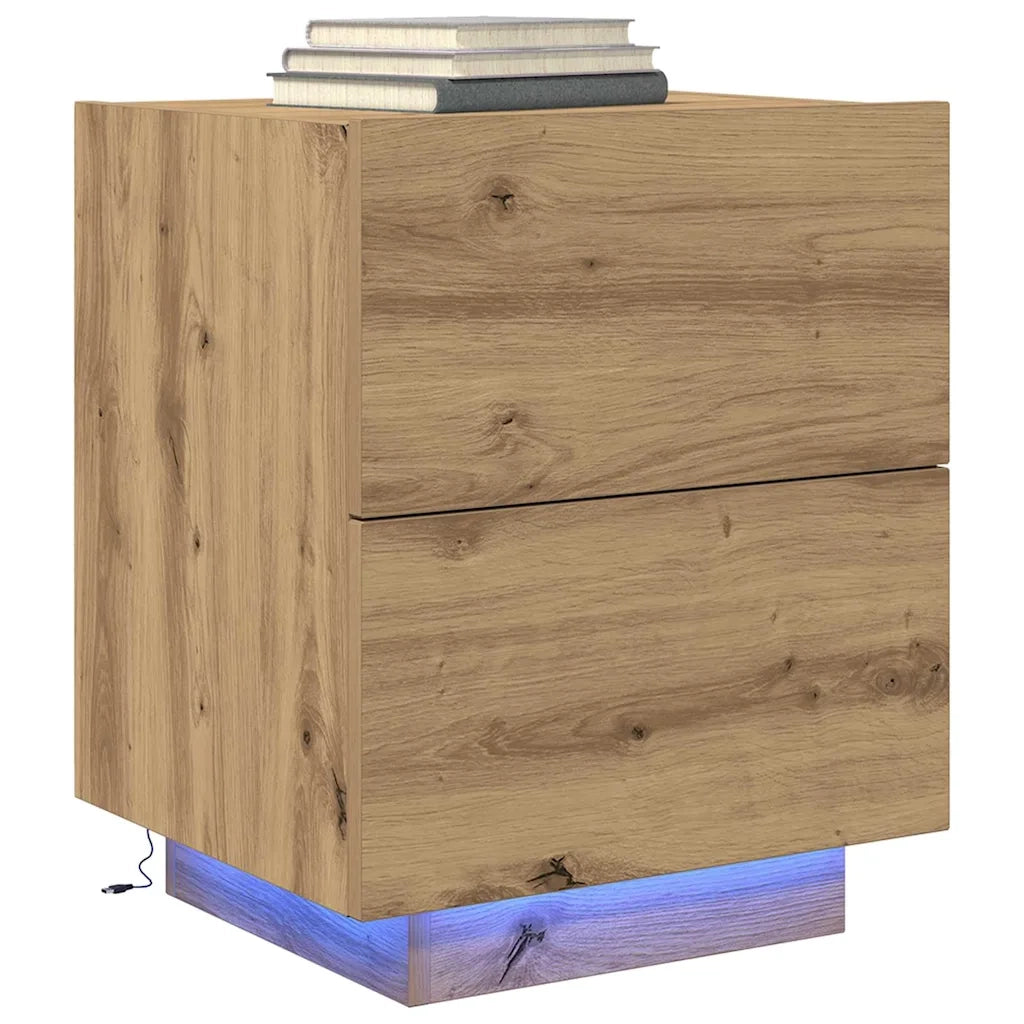 Armadio da Notte Rovere artigianale 45 x 40 x 55 cm 863059