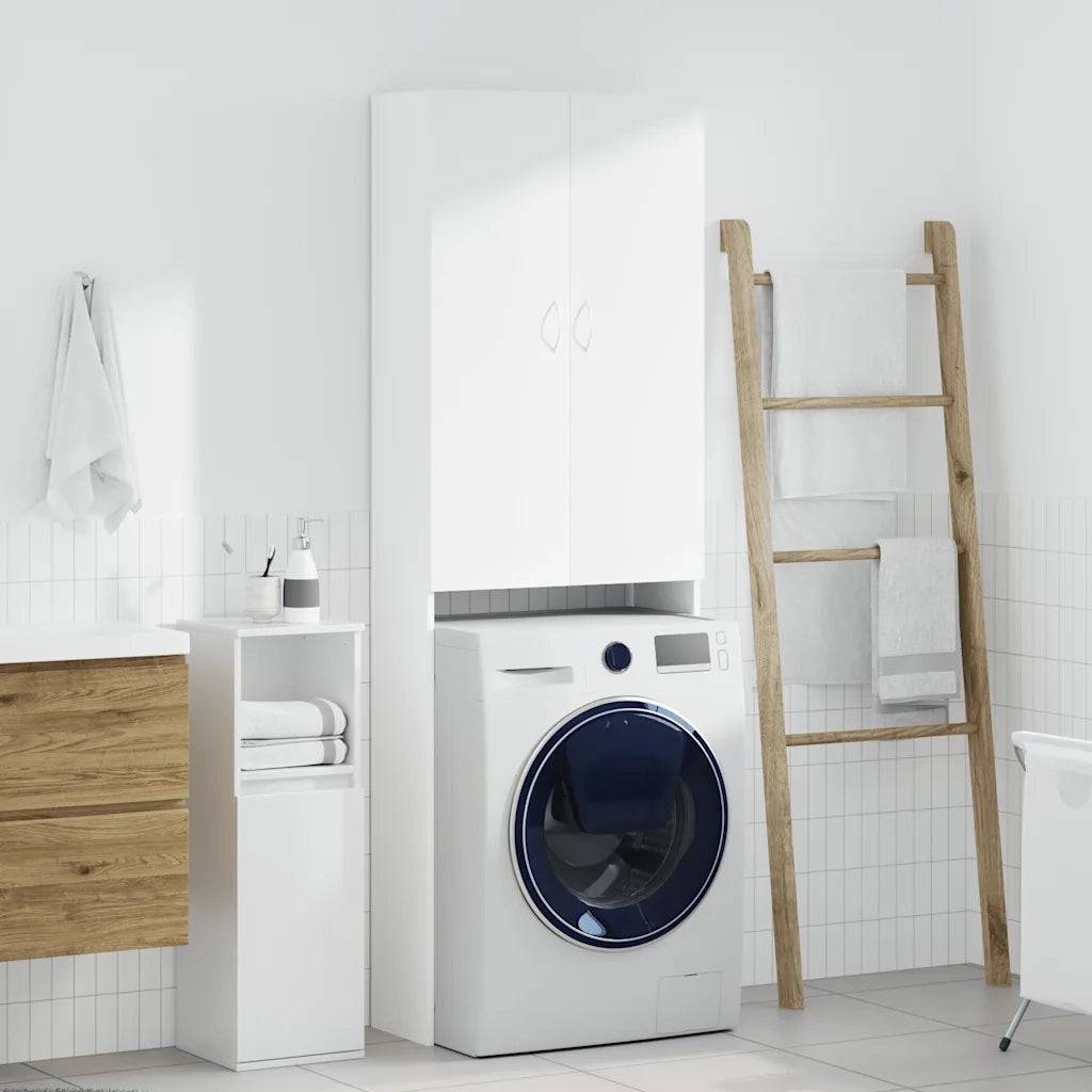 Mobile per Lavatrice Bianco 64x25,5x190 cm CFW7272637