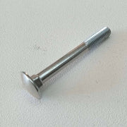 Vite carrettiere 8x100/21mm - 10pz vite metrica testa tonda con quadro sottotesta bassa resistenza