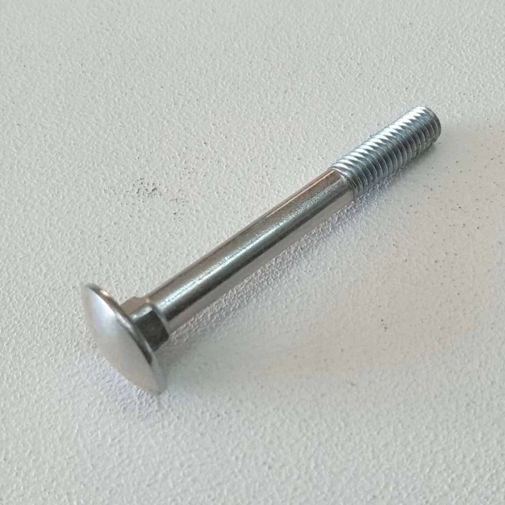 Vite carrettiere 8x100/21mm - 10pz vite metrica testa tonda con quadro sottotesta bassa resistenza