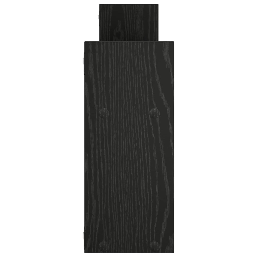 Scaffale da parete Rovere Nero 97.5 x 17 x 40 cm 8015105