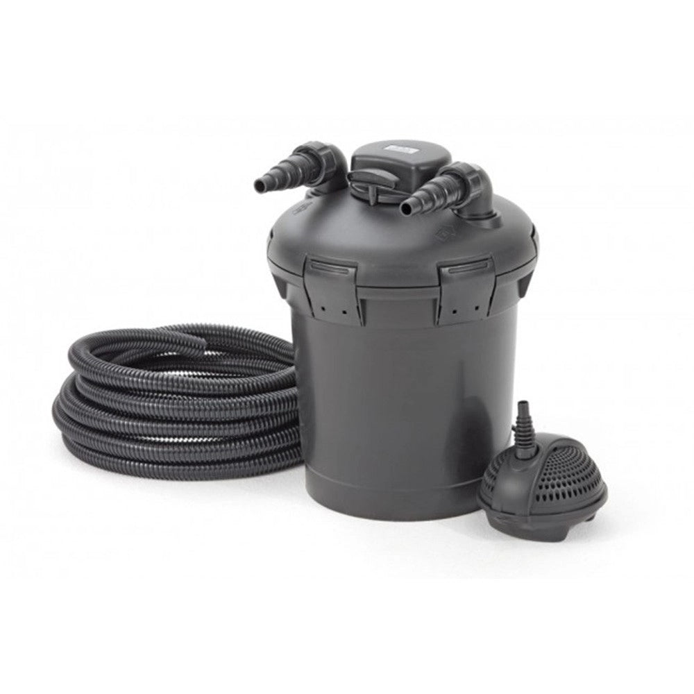 Pontec PondoPress - kit filtro pressurizzato con UV e pompa per laghetti Modello: 10000