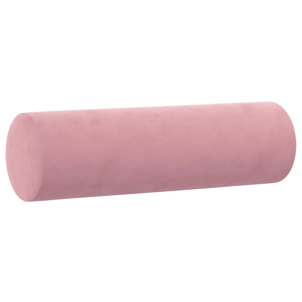 vidaXL Set di Divani 3 pz con Cuscini Rosa in Velluto
