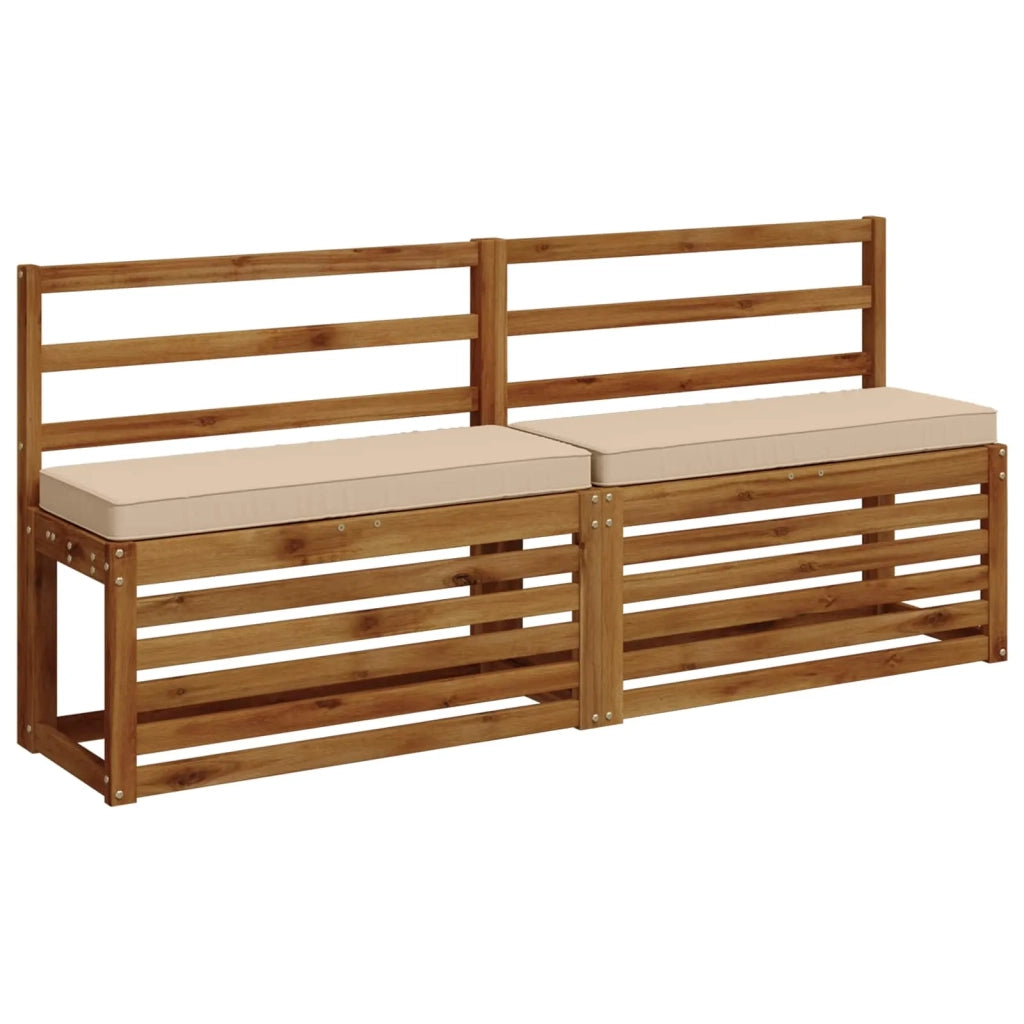 Cuscini per Panchina a 2 Pezzi VUGHT 2 pcs 100% Poliestere 950437