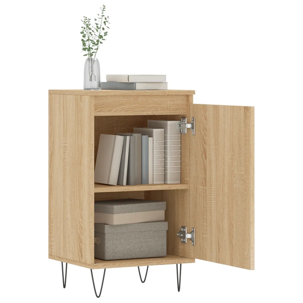 Credenze 2 pz Rovere Sonoma 40x35x70 cm in Legno Multistrato 831059