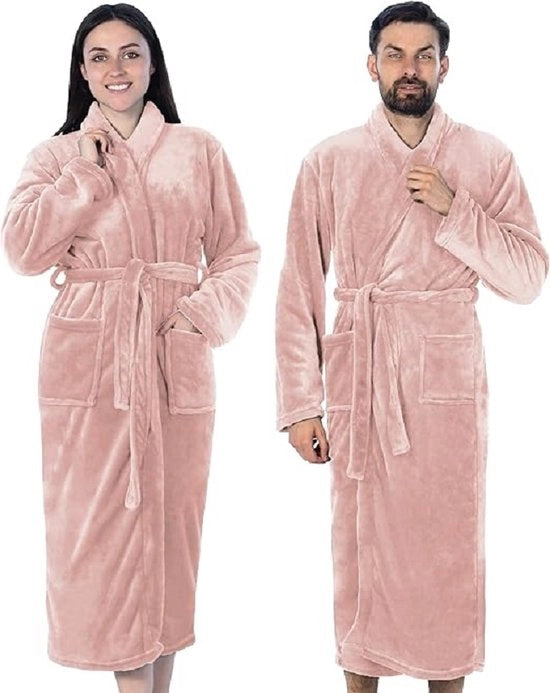 Bathrobe in Coton - Zona morbida e soffice - M - XL