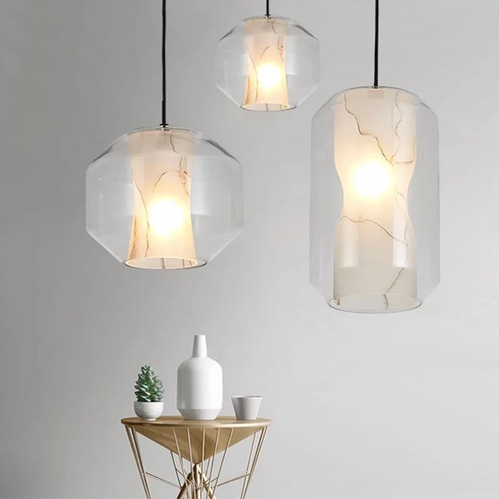 Lampada White Marble APP909-1CP