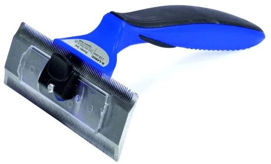 Strumento per la Rimozione dei Peli X3 Spazzola per Cani con Lame Doppie, Dimensione XL