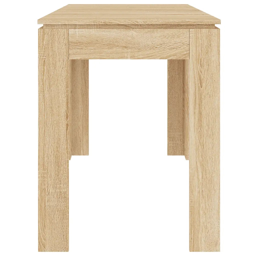 Tavolo da Pranzo | Tavolo da cucina Rovere Sonoma 120x60x76cm in Legno Multistrato