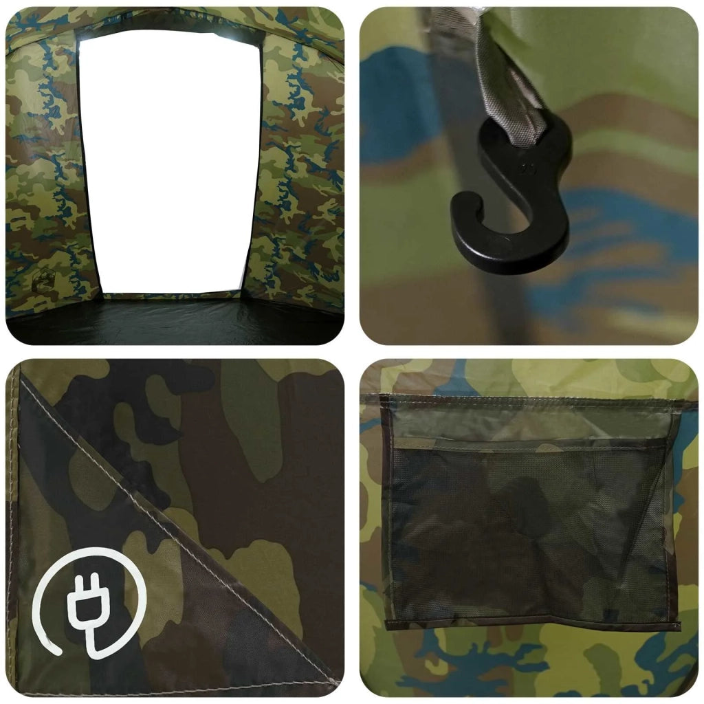 Tenda da pesca con rilascio rapido persona Camouflage Leggero 42042278