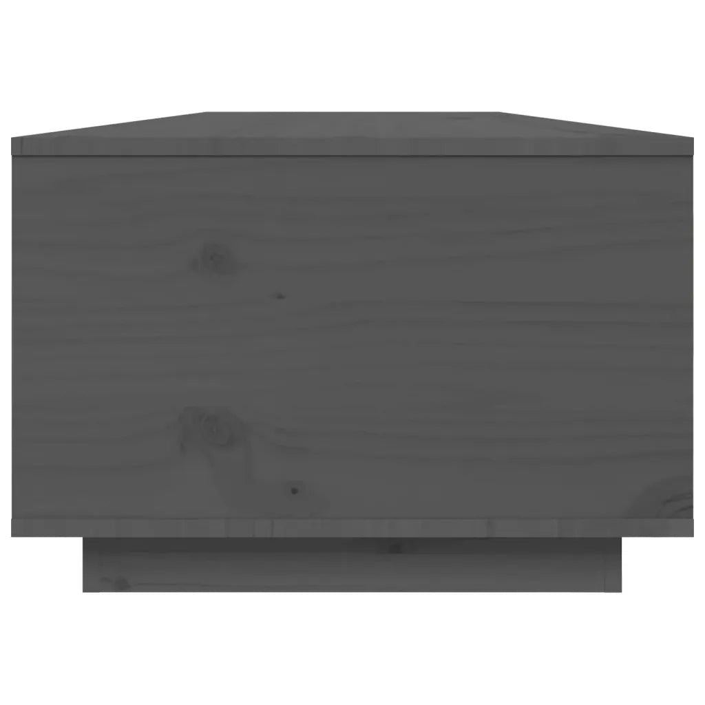 Tavolino da salotto | Tavolino da caff¨¨ | Tavolino da Soggiorno Grigio 80x50x35,5 cm Legno Massello di Pino