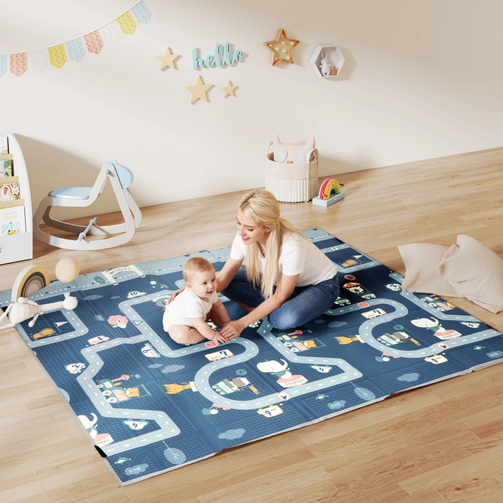 Tapis de jeu per bambini ¨C zephmum ¨C multicolore 202x180.5x1 cm