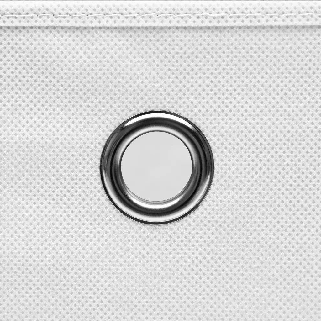 Contenitori con Coperchio 4 pz 28x28x28 cm Bianco cod mxl 52751