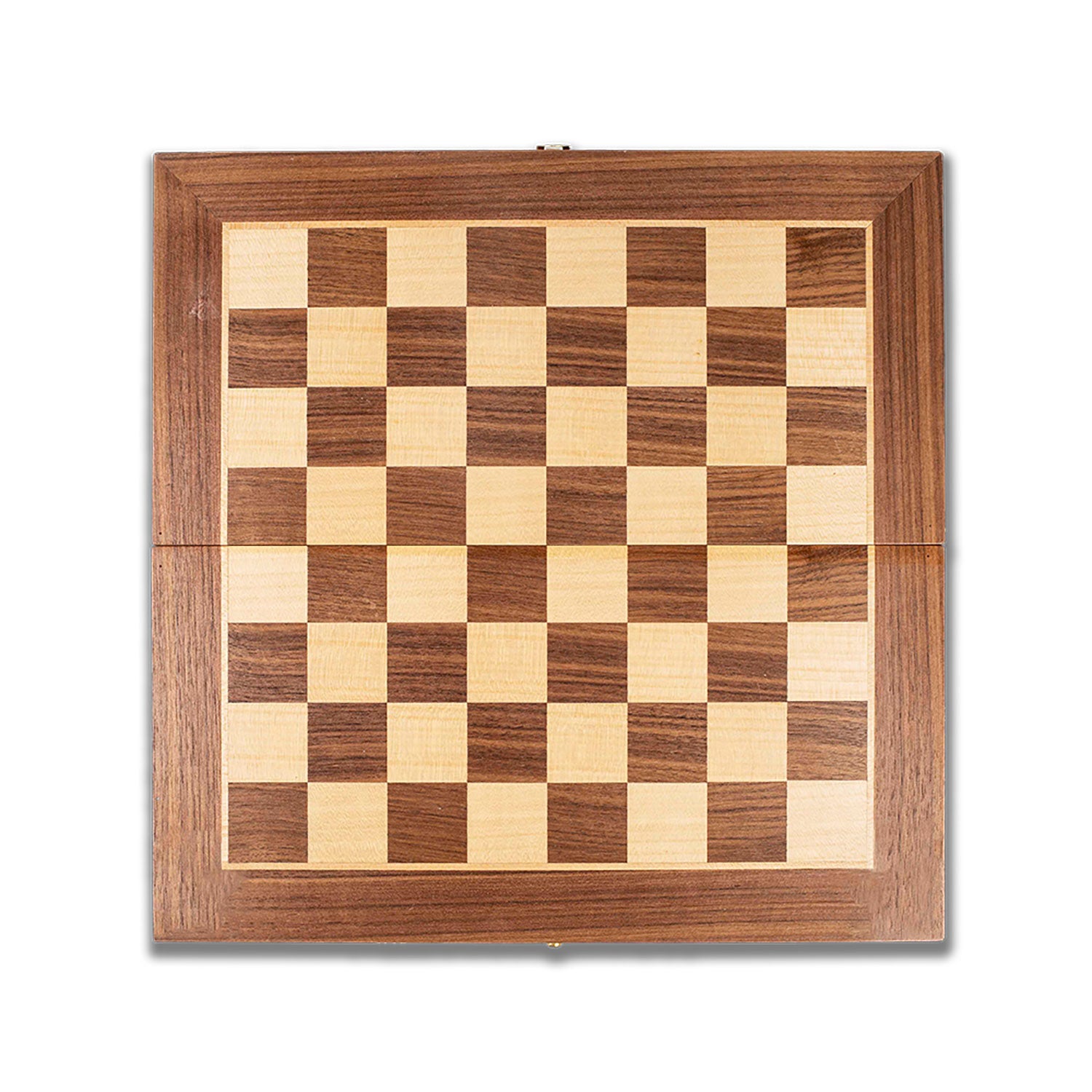Scacchiera Pieghevole Salvaspazio in Legno 29x29 cm Deluxe per Appassionati