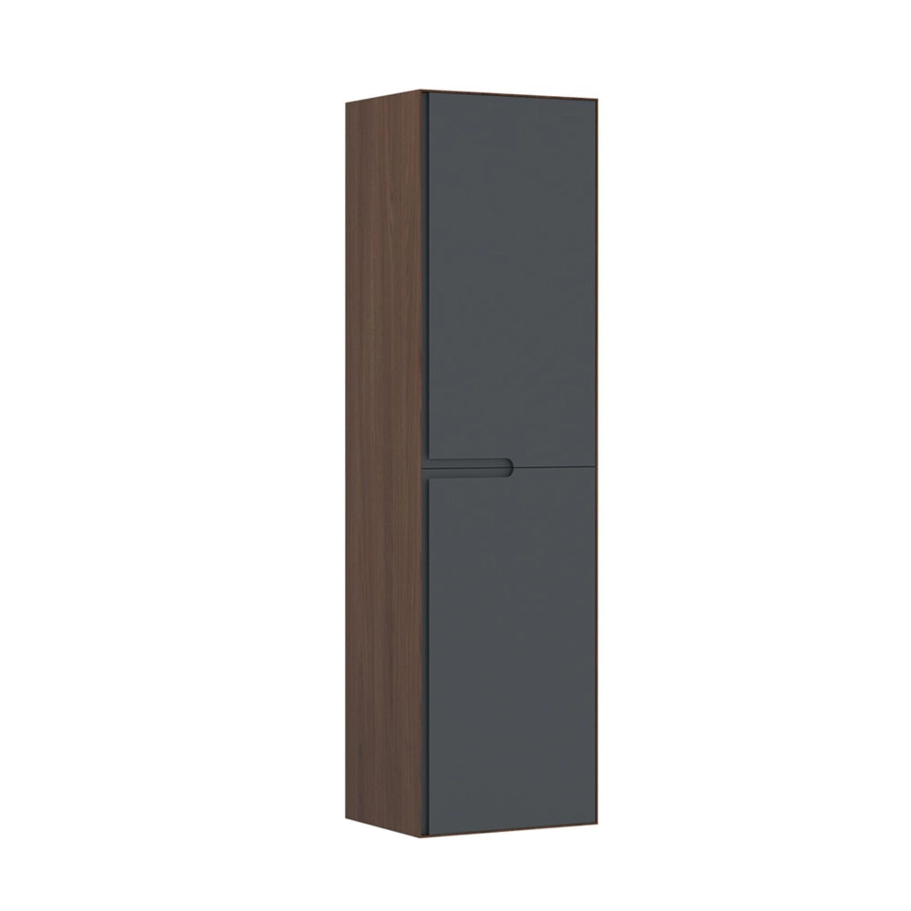 Armadio da bagno "Craft 40" - cm - Noce / Antracite