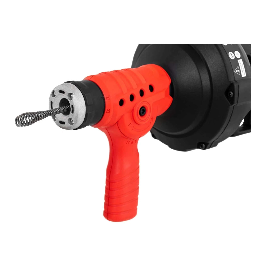 Trivella elettrica per scarichi - 240 watt - 580 giri/min - 7,5 m - diametro da 19 a 40 mm 14_0006177