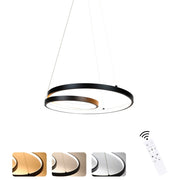 Lampada a sospensione ZMH 40 cm Design moderno Nero Soggiorno Sala da pranzo Camera da letto